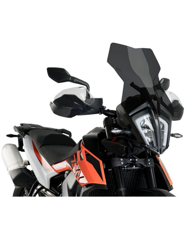 Szyba turystyczna Puig KTM 790 Adventure / R (19-21), KTM 790 Adventure R Rally (20-21), 890 Adventure (21-) mocno przyciemniana