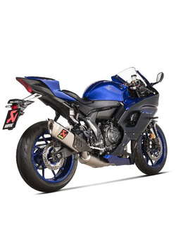 Pełny układ wydechowy Akrapović Yamaha YZF-R7 (22-25) [Racing Line, Titanium]