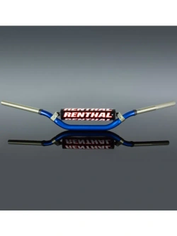 Kierownica motocyklowa Renthal MX Twinfall 997 z gąbką, niebieska [średnica mocowania: 28,6 mm]