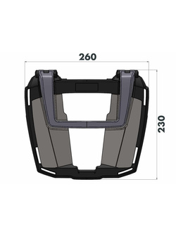 Stelaż centralny Easyrack Hepco&Becker Yamaha TMAX 530 / SX / DX (18-19)