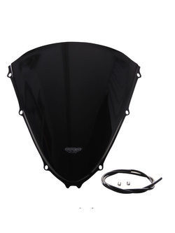 Szyba motocyklowa MRA oryginalny kształt "O" Kawasaki ZZR 1400 (06-21) / ZX 14 R (06-22) czarna
