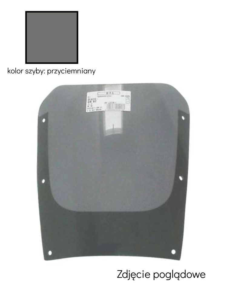 Szyba motocyklowa MRA oryginalny kształt "O" Kawasaki GPX 600 R (wszystkie roczniki) przyciemniana