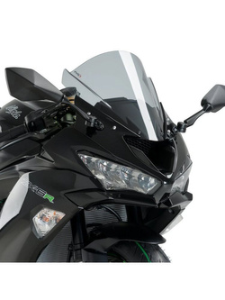Szyba sportowa PUIG do Kawasaki ZX6R (09-) lekko przyciemniana