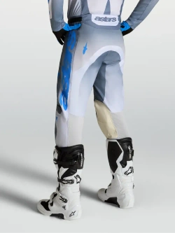 Spodnie cross Alpinestars MX Racer Amber szaro-niebieskie