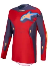 Bluza cross Alpinestars MX Racer Hunt czerwono-szare