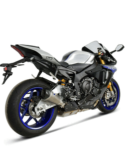 Tłumik Slip-On Termignoni Conical tytan + rura łącząca do Yamaha YZF R1 1000 (15-20)