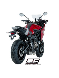 Pełny system 2-1 Matt Gray z tłumikiem stożkowym Matt Gray SC-Project do Yamaha TRACER 700 [16-17]