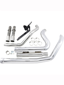 Pełny układ wydechowy Speedster 909 Cobra Harley Davidson (wybrane modele) chromowany