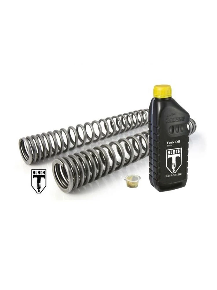 Zestaw sprężyn przedniego zawieszenia widelca Touratech Black-T Yamaha Tenere 700 (19-)