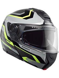 Kask szczękowy Schuberth Concept Kinetic czarno-szaro-żółty