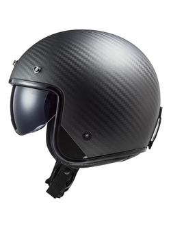 Kask otwarty LS2 OF601 Bob II Carbon czarny