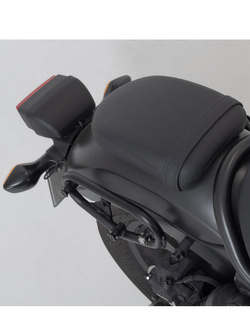 Zestaw sakw bocznych LEGEND GEAR LC2 ze stelażami SW-MOTECH Honda CMX500 Rebel (16-) czarno-brązowe [pojemność: 2 x 13,5 L]