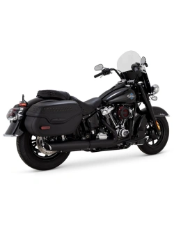 Tłumik motocyklowy Vance & Hines Twin Slash Harley Davidson (wybrane modele) [czarny]