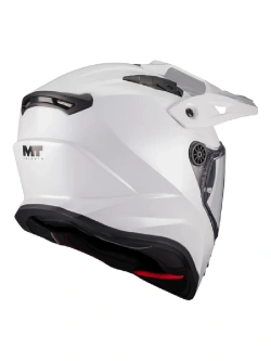 Kask adventure MT Track SV Pure A0 biały, połysk