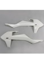 Osłony chłodnicy UFO do KTM SX / EXC / SX-F / EXC-F (16-19) białe