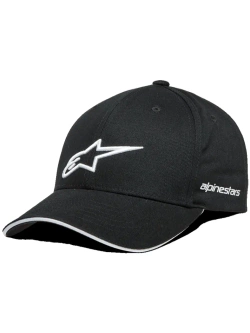 Czapka z daszkiem Alpinestars Rostrum czarno-biała