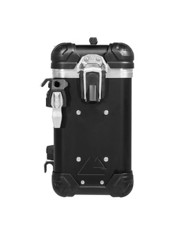 Kufer boczny z anodowanego aluminium czarny ZEGA Evo Touratech "And-B" (31L) prawy