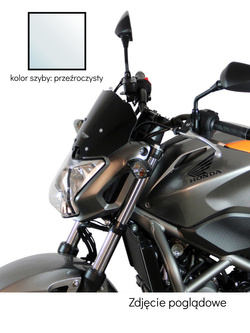 Szyba motocyklowa MRA Sport-Screen "SP" Honda NC 750 S (14-22) / NC 700 S (wszystkie roczniki) przeźroczysta