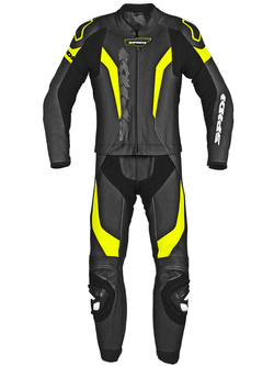 Kombinezon motocyklowy dwuczęściowy Spidi Laser Touring czarno-żółty