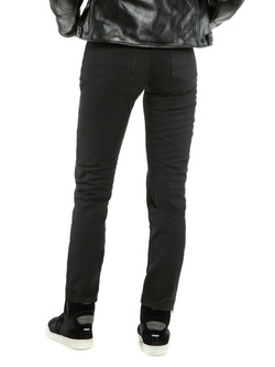 Spodnie motocyklowe tekstylne damskie Dainese Casual Slim Lady Tex czarne