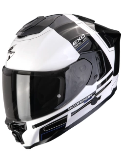 Kask integralny Scorpion EXO-1500 AIR Dual biało-czarno-niebieski
