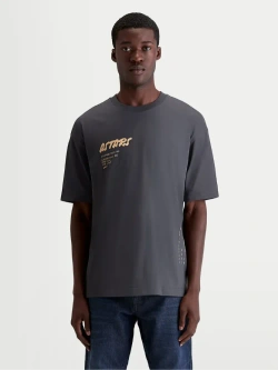 Koszulka z krótkim rękawem Alpinestars Chalk Oversized CSF szara