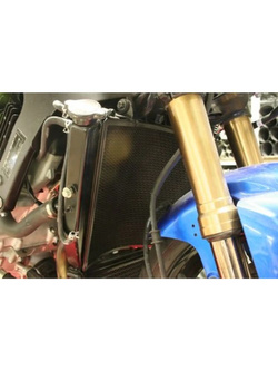 Osłona chłodnicy R&G aluminiowa do Suzuki GSX-R1000 K7-K8 (07-08) czarna