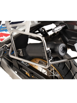 Stelaż boczny do kufrów Cutout Xplorer 40/37 Hepco&Becker do Hondy CRF 1100L Africa Twin Adventure Sports (24-) stal nierdzewna