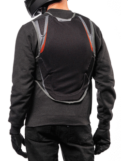 Buzer Icon Field Armor Softcore czarno-szaro-czerwony