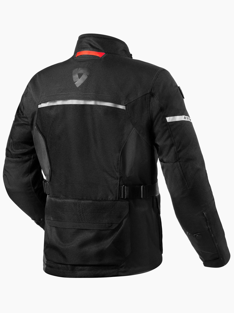 Kurtka motocyklowa tekstylna REV’IT! Outback 4 H2O czarna