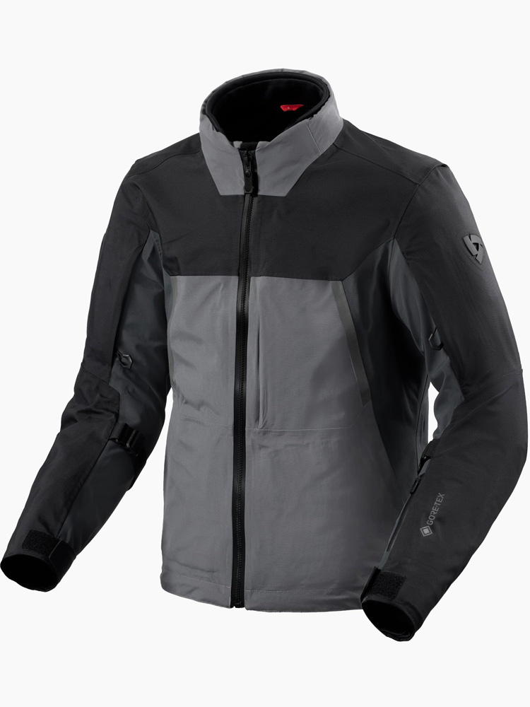 Kurtka motocyklowa tekstylna REV’IT! Echelon GTX szaro-czarna