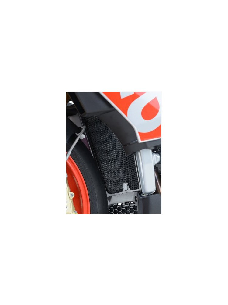 OSŁONA CHŁODNICY OLEJU R&G Aprilia Tuono V4 1100/ Factory (15-23), RSV4 1100 Factory (19-24), RSV4 RF/ RR (15-19)