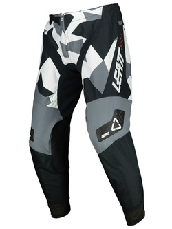 Spodnie cross Leatt Moto 4.5 czarno-szaro-biała
