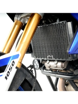 Osłona chłodnicy R&G Racing Suzuki 1050/ DE (23-)/ XT (20-22) aluminiowa, czarna