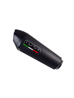 Tłumik G.P.R GPE Ann. Black Titanium [Mid-Line, Titanium] - Yamaha Yzf 1000 R1 [04-06]