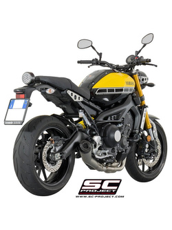 Pełny system 3-1 SC-Project Conical Stainless Steel + Carbon - Yamaha MT-09 [14-16]
