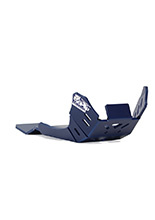 Płyta pod silnik AXP Racing XtremHusqvarna TC125/ 150 (23-)/ TE125/ 150 (24-) z osłoną podnośnika niebieska