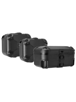 Zestaw: kufry boczne DUSC L + kufer centralny DUSC XL + stelaże SW-Motech BMW R 1300 GS Adventure (24-) [poj.: 1 x 55l + 2 x 41l]