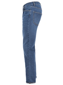Jeansy motocyklowe John Doe Classic Tapered Mono niebieskie
