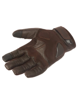 Rękawice motocyklowe Pando Moto Onyx 02 brązowe
