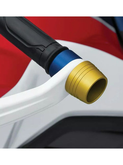 Końcówki kierownicy Kuryakyn Lodestar Honda CRF 1000 L Africa Twin (16-18)/ Adventure Sports (18-19) aluminiowe złote