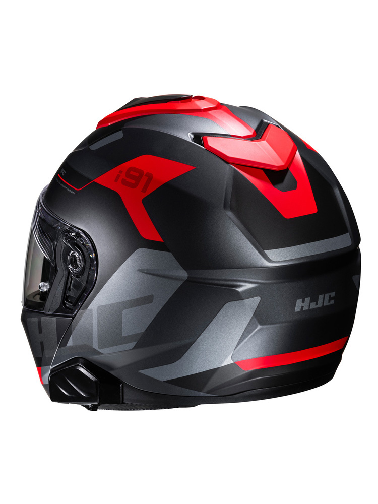 Kask szczękowy HJC i91 Carst czarno-czerwony