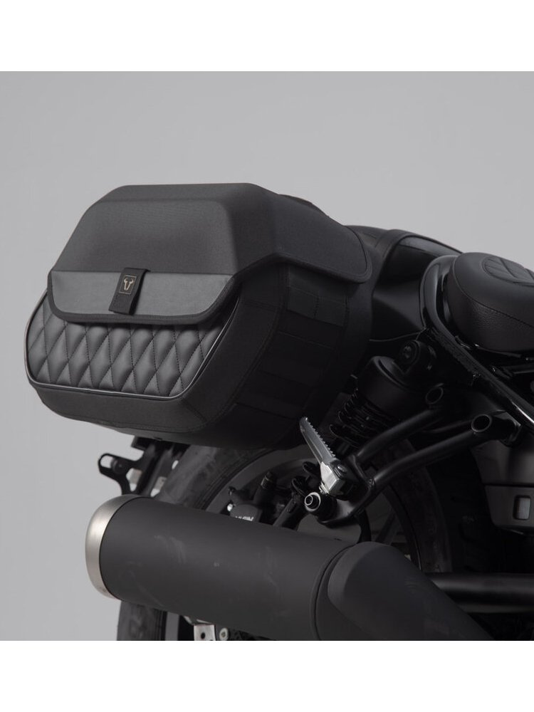 Zestaw sakw bocznych Legend Gear LH 25,5/19,5L i stelaży SLH Sw-Motech Honda CMX500 Rebel (16-)