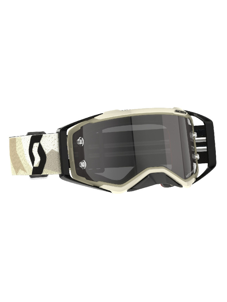 Gogle motocyklowe Scott Prospect Sand Dust Light Sensitive z przyciemnianą szybą camo beżowo-czarne