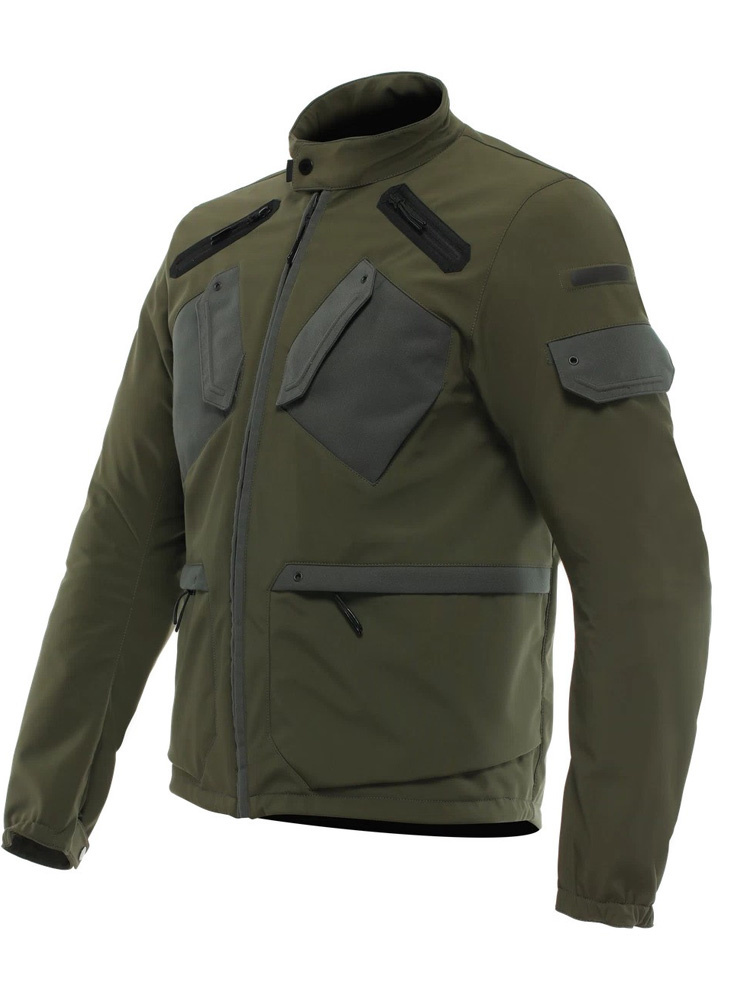 Kurtka motocyklowa tekstylna Dainese Lario Tex zielona
