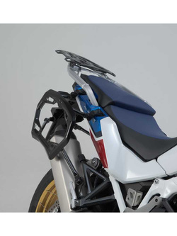 Zestaw: kufry boczne DUSC M/L + stelaże PRO SW-Motech Honda CRF1100L Africa Twin (19-) / Adventure Sports (19-), CRF1100 L Africa Twin ES / Adventure Sport ES (23-) [poj.: 41/33 l]