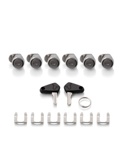 Zestaw: kufry boczne + stelaże EVO TRAX ADV Sw-Motech BMW F 650 GS/ Dakar (99-07) (pojemność: 2 x 37 L) srebrny