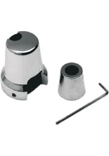 Osłona czujnika ciśnienia oleju Kuryakyn Harley Davidson (wybrane modele) srebrna