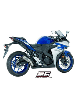 Tłumik SC-Project CR-T Titanium (Slip-on) - Yamaha YZF R3 [15-17]