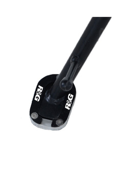 Poszerzenie stopki motocyklowej R&G Racing BMW F 750 GS (18-)/F 850 GS (18-21)/F800 GS (24-) srebrne